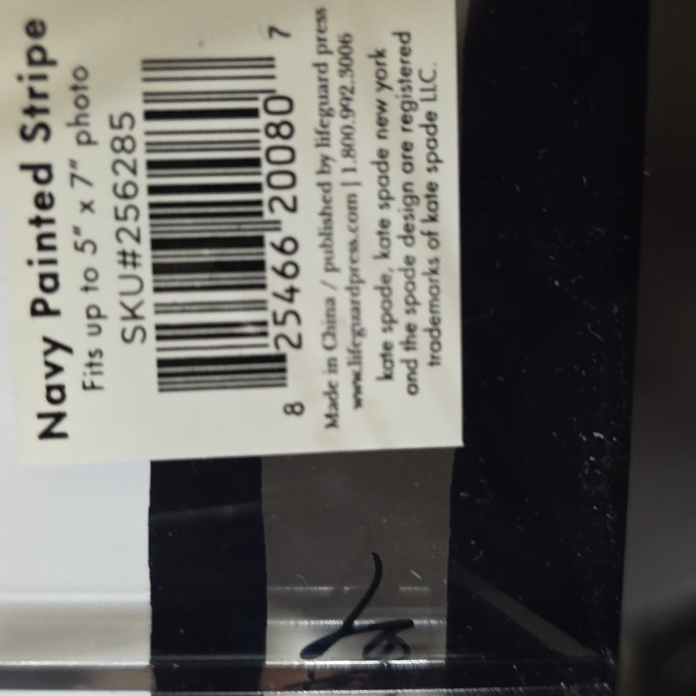 NWT: Kate Spade Acrylic Picture Frames (IN STRIPED ONLY) - Picture 10 of 11